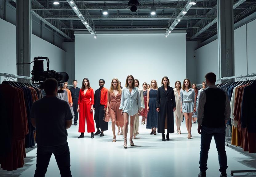 Procesamiento por lotes de catálogos de moda